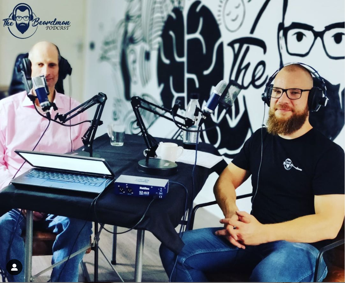 The Bearded man Podcast – a deep conversation with my Barber Wes