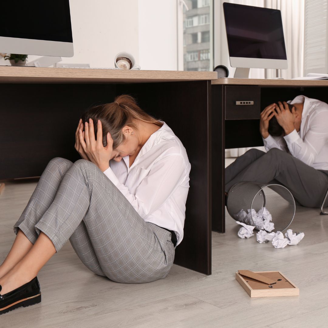 What happens when leaders conceal their stress and the challenge to their teams