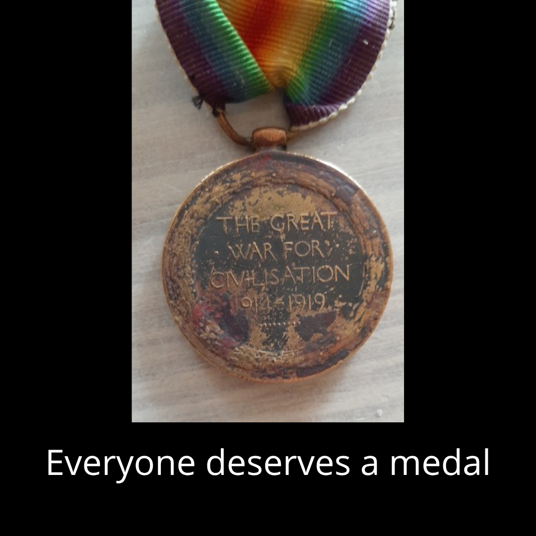 Everyone deserves a medal